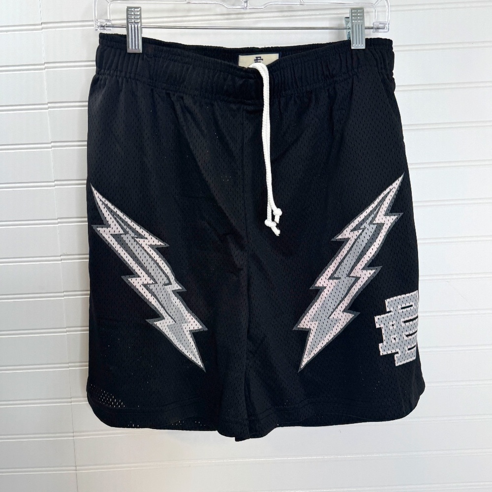 NEW Authentic Men's Eric Emanuel Medium Lightning Shorts